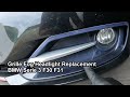 Grill Fog Headlight Replacement BMW Serie 3 F30 F31