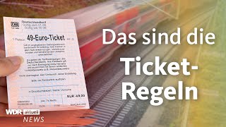 Das 49-Euro-Ticket soll am 1. Mai kommen | WDR Aktuelle Stunde