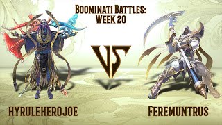 hyruleherojoe (Azwel) VS Feremuntrus (Zasalamel) - Losers Final - BB: Week 20 (20.08.2020)