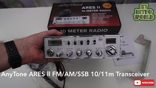 AnyTone ARES ll 10/11m FM/AM/SSB Transceiver(Finished End Product)