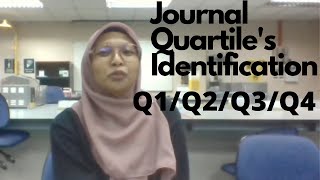 #94 How to Identify Journal Quartile (Q1, Q2, Q3 \u0026 Q4) Based on Scopus \u0026 Web of Sciences Index