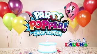 Party Popper Cake Topper