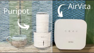 小型空氣清新機 airVita Dust Zero PM1.0 \u0026 Puripot P1N-IOT  (中) (粵語/廣東話)