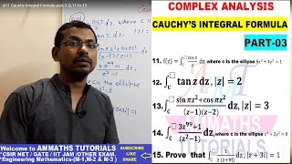 #11 Problem of Cauchy Integral Formula  in hindi | Problem of cauchy integral theorem | Integral