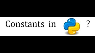 Do we have constants in python? | python tutorial | Interview Question Bank
