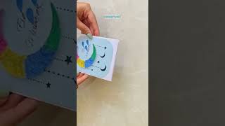 Beautiful Eid card / Eid decoration🌙😍| #eiduladha #shorts #youtubeshorts #viralvideo #papercrafts