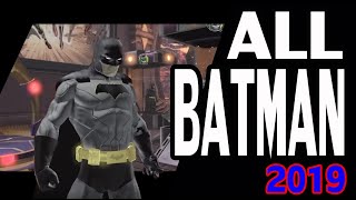 DCUO All Batman styles 2019