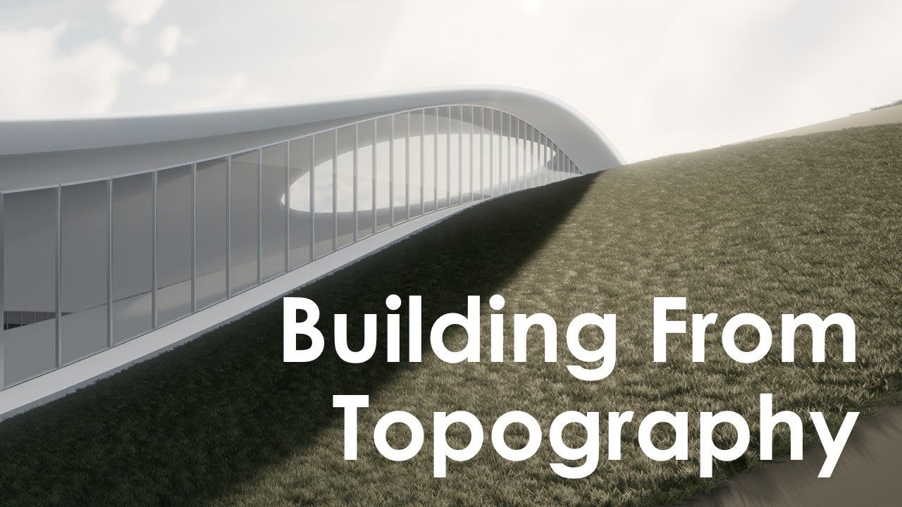 Revit Create Building From Topography Youtube