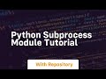 python subprocess module tutorial