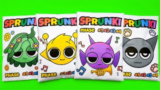 🌈 SPRUNKI Blind Bag Simon Durple Gray Vineria | ASMR Phase 1vs2vs3vs4 squishy