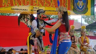 tari Lengger SAREDORO paling lincah‼️ LANGENSARI JAMBUSARI KERTEK