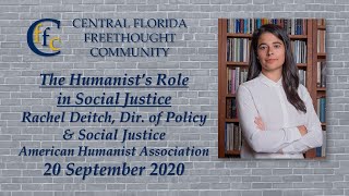 The Humanist's Role in Social Justice