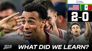 USA 2-0 Mexico | What did we learn? | 7 Tactical Takeaways!