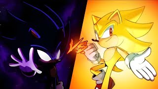 Dark Sonic VS Super Sonic [Sonic Showdown]