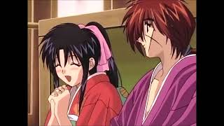 Kaoru Tells Kenshin And Yahiko We Should Take A Group Picture