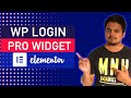 Elementor Pro login widget - Custom WordPress login page without code