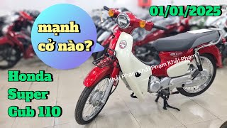 Nổ máy Honda Super Cub 110 Thái Lan ship Tây Ninh, CUB là huyền thoại, không phải để đua. Khải Phạm