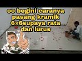 Tutorial pasang keramik lantai supaya lurus dan rapi di malaysia