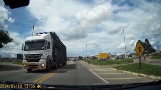 viagem de carro  São paulo ao nordeste, indo pelo anel viario de vitória da conquistas Bahía parte 9