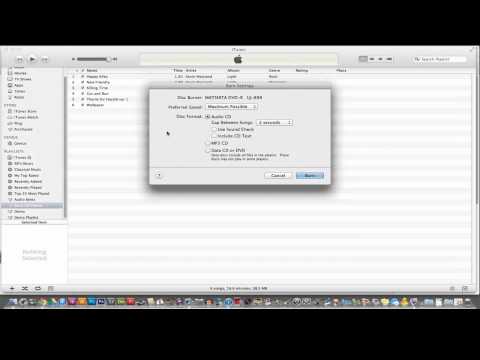 iTunes Tutorial - How to Burn A CD Using iTunes iTunes Tutorial - How to Burn A CD Using iTunes