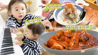 인천 장인 덮밥 맛집 추천 (기요항) / 피아노에 심취한 24개월 아기 솜짜르트  / 진짜 부산 떡볶이 밀키트 JMT