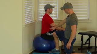 VCC Spinal Corrective Exercise 02 Body Ball for acute low back pain