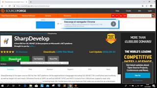 Uso de Herramienta SharpDevelop
