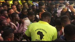 Everywhere scatters as L.A.X Throws money into crowd at felabration 2018