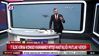 7 İLDE KIRIM KONGO KANAMALI ATEŞİ HASTALIĞI PATLAK VERDİ!