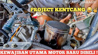 SERVICE FULL & GANTI UNDERBONE PAKE NUI RACING ! PROJECT NINJARR EPS.1