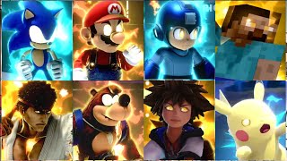 Super Smash Bros Ultimate | All Final Smashes (Sora Included)