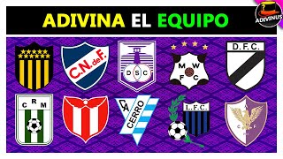 ADIVINA EL EQUIPO DE FUTBOL URUGUAYO - ADIVINA EL ESCUDO DE FUTBOL LIGA URUGUAYA - QUIZ URUGUAY