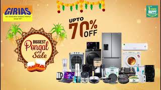 Girias Biggest Pongal Sale alert! Get ready to save big on all Top Brands | Girias Pongal Offers