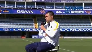 Juan Román Riquelme: "Yo fui muy egoísta, vivía 24 horas para Boca"