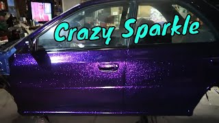 GLITTER PAINT JOB!!!