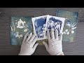 wax on wednesdays developing wet cyanotypes