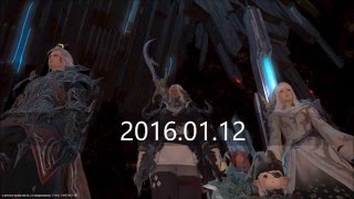 FFXIV　【TFOA】＃04バハムート邂逅編5層ツインタニア戦（制限解除）