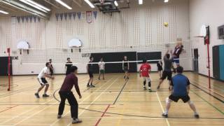 CCYAA Drop In Volleyball 20170415 Game 2 in 4K