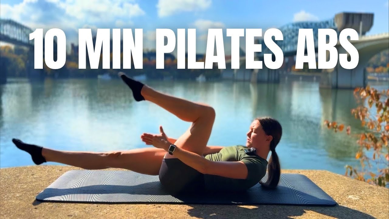 10 Minute Pilates Abs Quick Effective Youtube