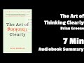 The Art of Thinking Clearly