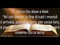 la bibbia genesi capitolo 6 audio e testo