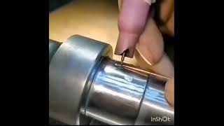 welding repair the worn of shaft with precision cold tig welding machine