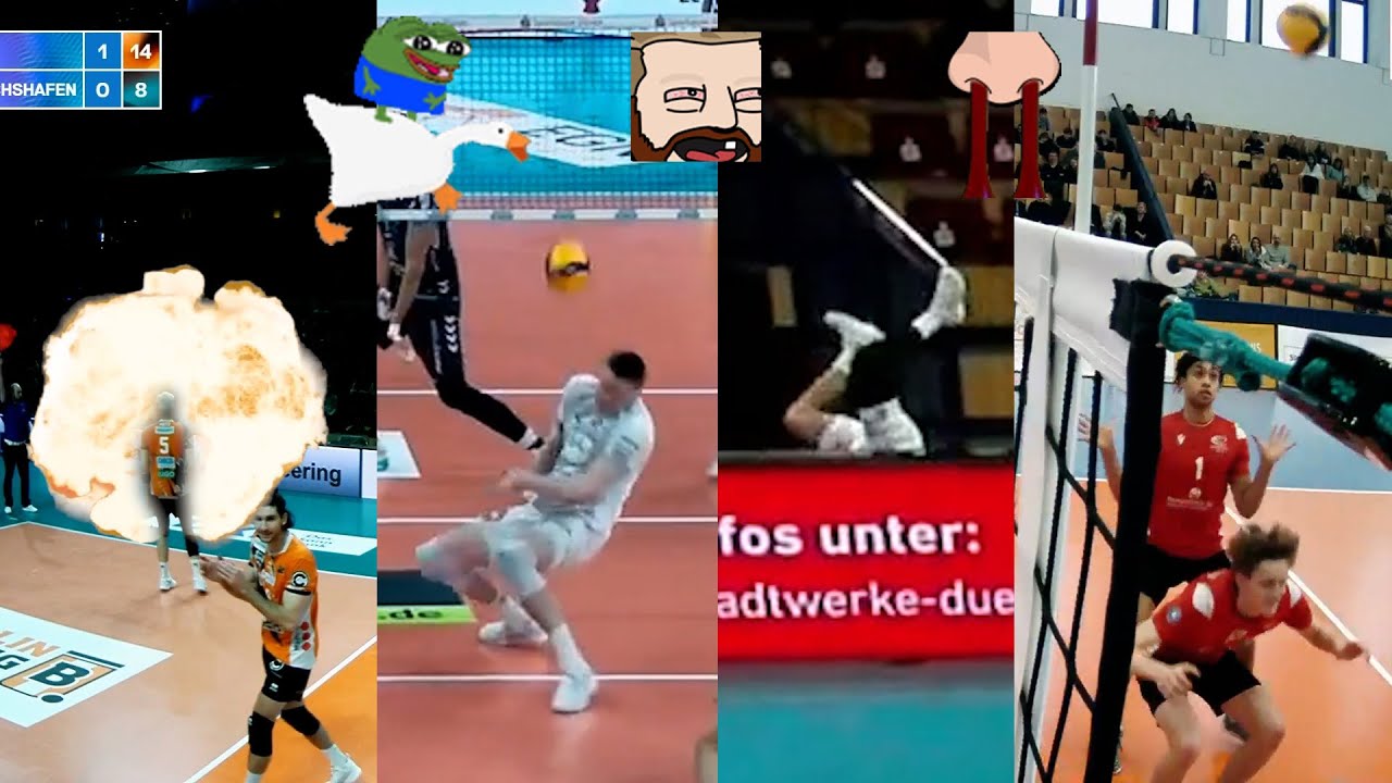 Diese Volleyball Fails Sind ärgerlisch Nasenbluten Youtube