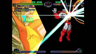 MvC2: VDO - Colossus + Rogue Kiss to Giant Swing PD xx Shinyuuken 95% Combo .:2.7.25:.