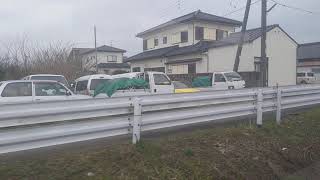 ひたちなか海浜鉄道湊線キハ205車窓