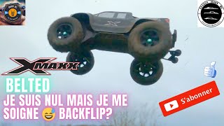 Xmaxx Belted 8S - Aller on se lâche un peu plus - les backflips en belted échec!!!(pour moi :-) )