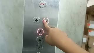 (BUSTED AND RIDE) Hitachi huge freight elevator in bq mall bohol Tagbilaran Philippines