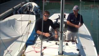Etchells How to guide Part 2 0, spinaker hoist