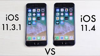 iOS 11.3.1 VS iOS 11.4 On iPHONE 6! (Comparison) (Review)