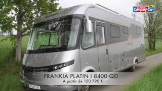 Camping-car Frankia i840 QD Platin: le top du luxe et de l'équipement